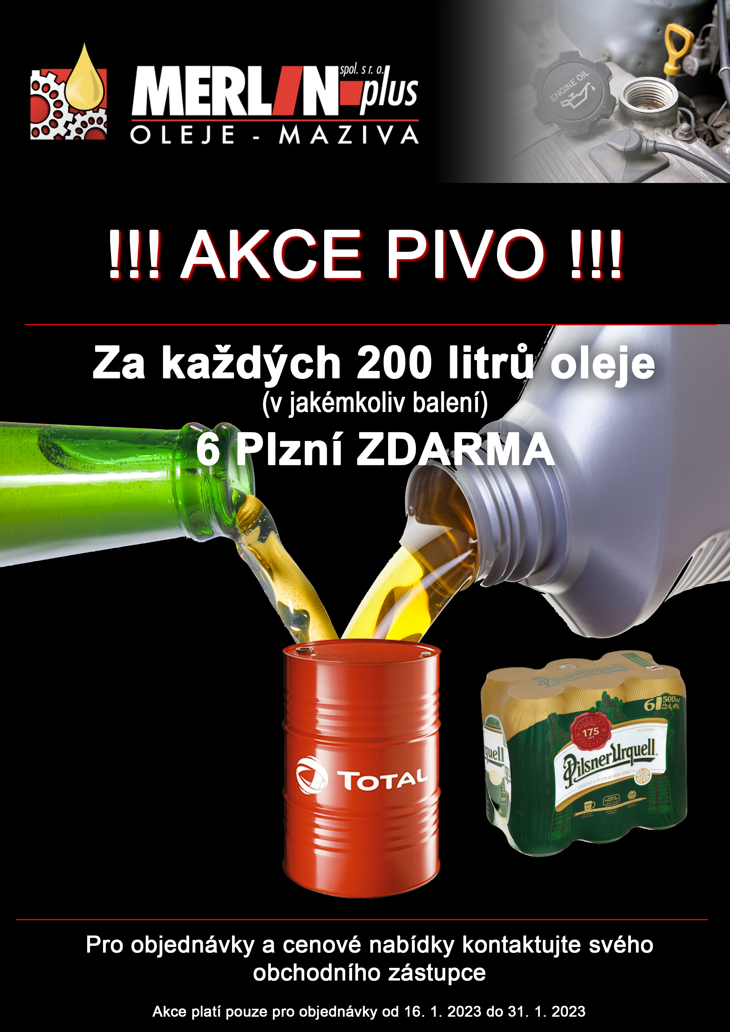 Akce pivo 2023 leden