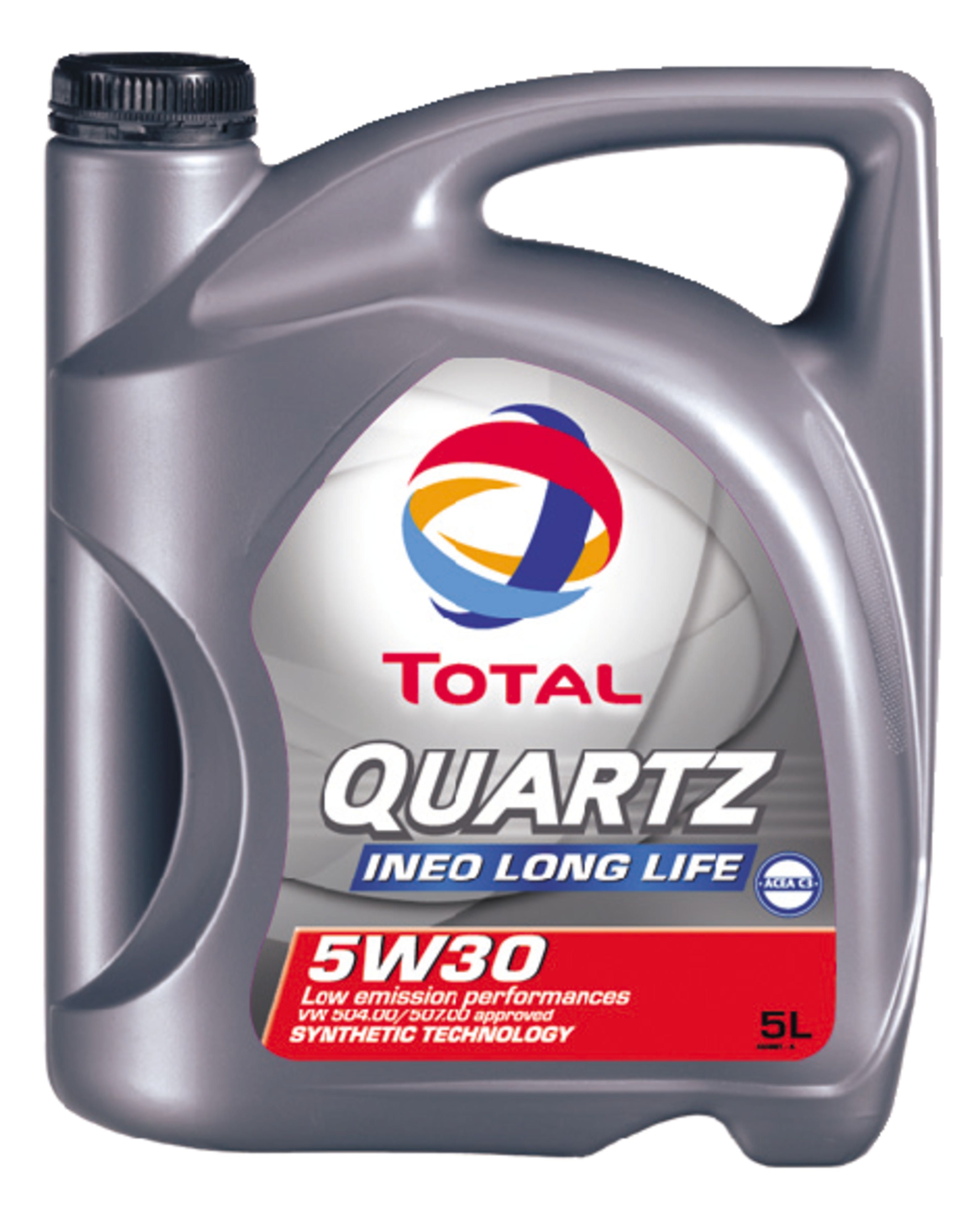 TERAM LOISIRS Olio Per Auto TOTAL QUARTZ INEO LONG LIFE 5W30 5L (GROUPE VW Standard 504.00/507.00