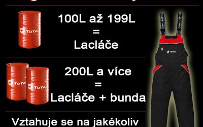 Montérky zdarma od 100L